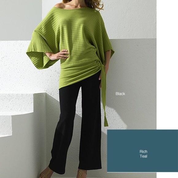 Shape FX Pants - Shape fx business knit pants black 14W wide leg.